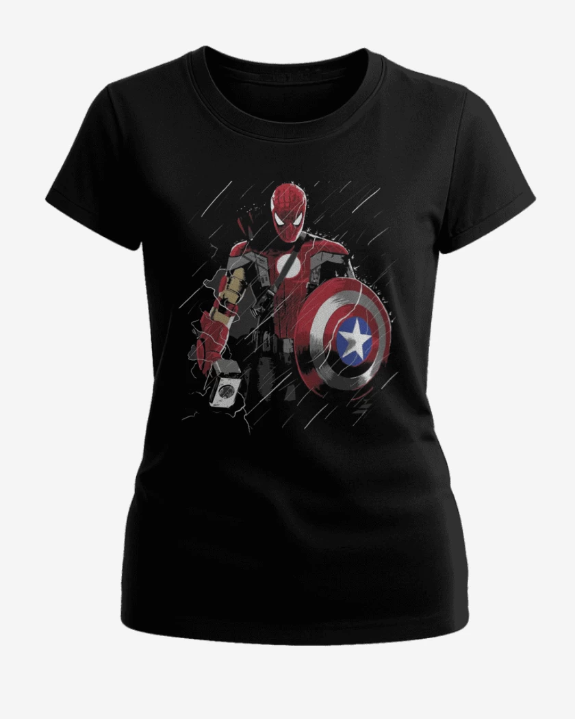 Polera de Mujer Negro de El heroe definitivo