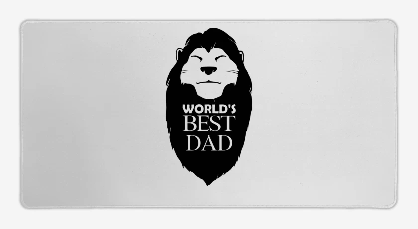 Mouse pad Gamer Worlds best dad