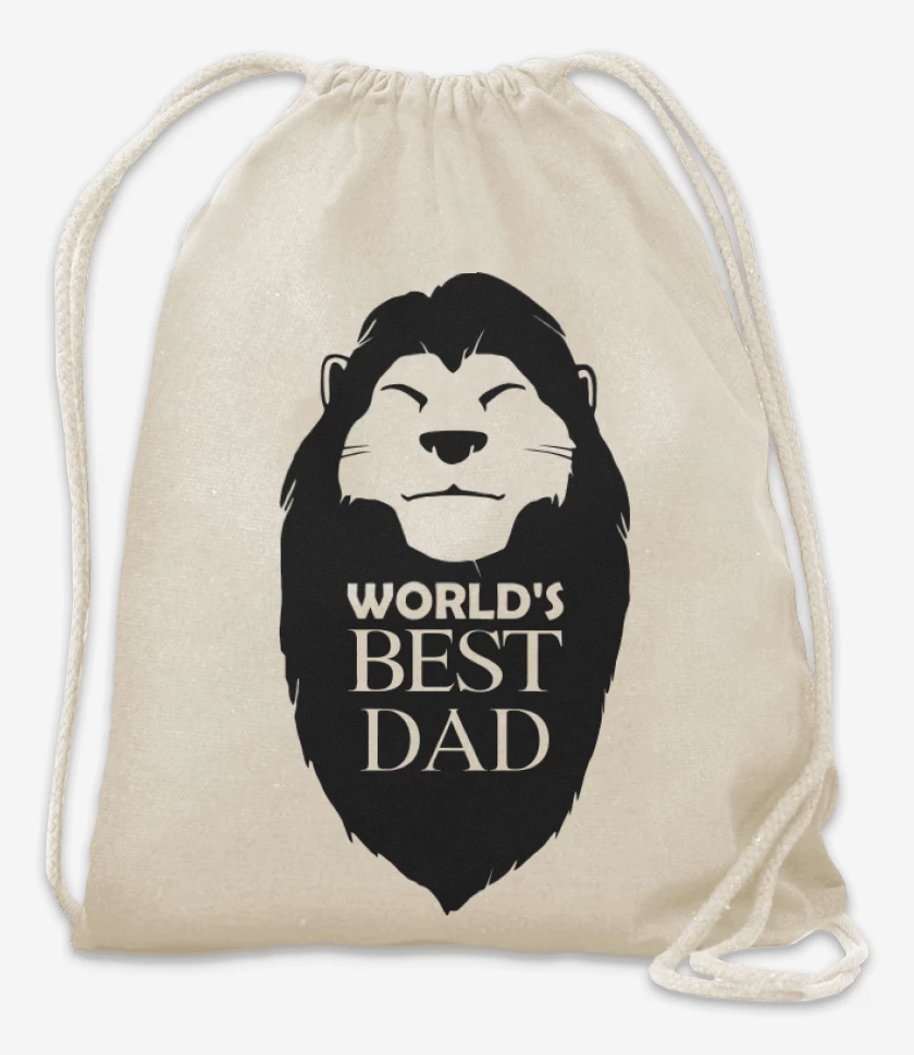 Mochila Blanco de Worlds best dad