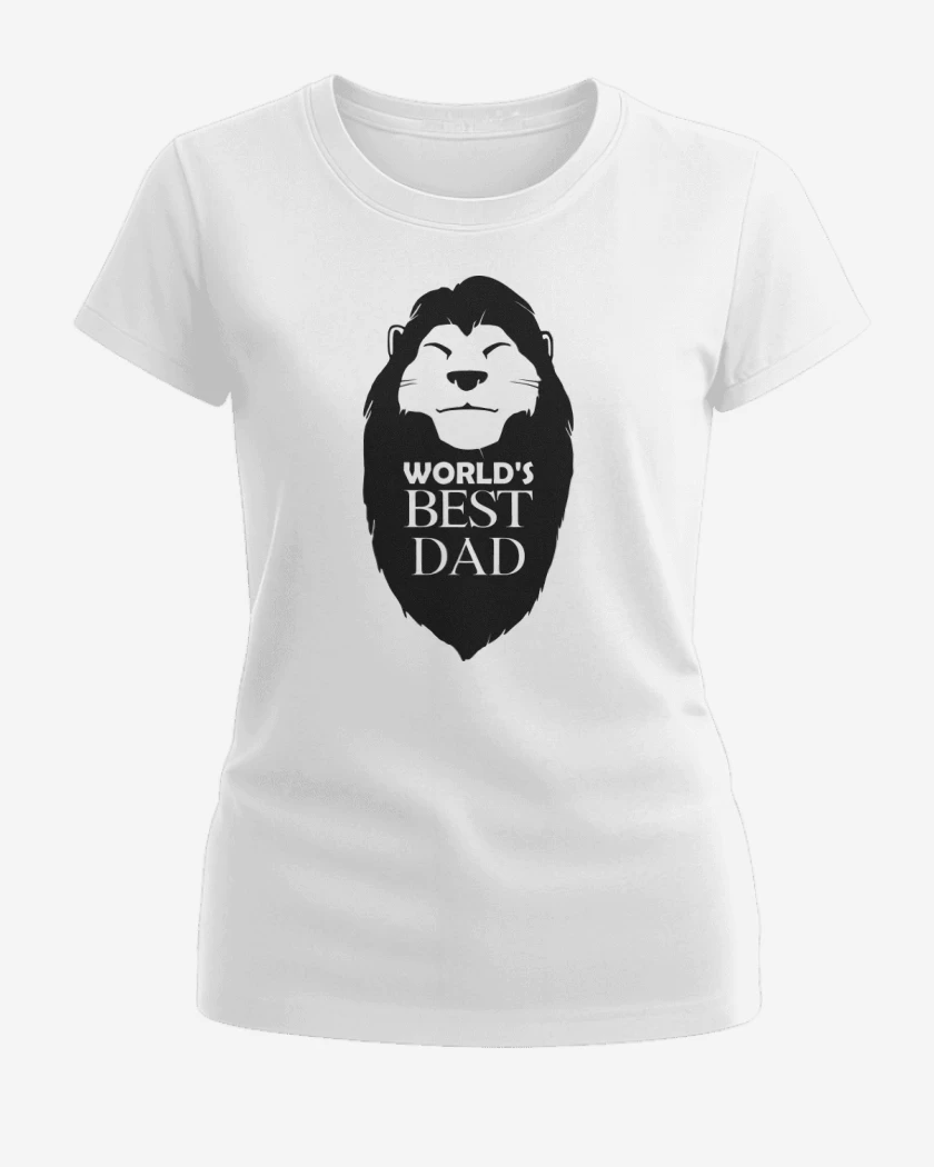 Polera de Mujer Blanco de Worlds best dad