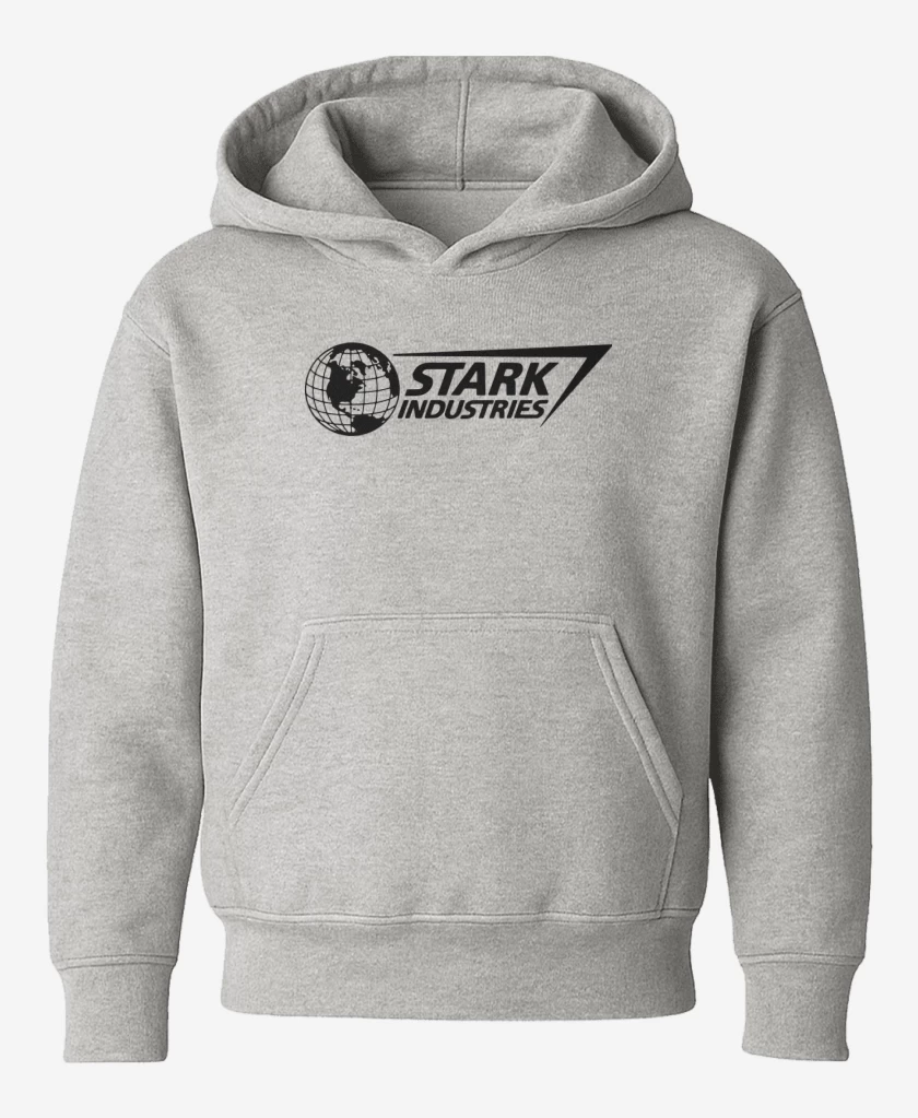 Poleron de niño Gris Melange de Stark industries