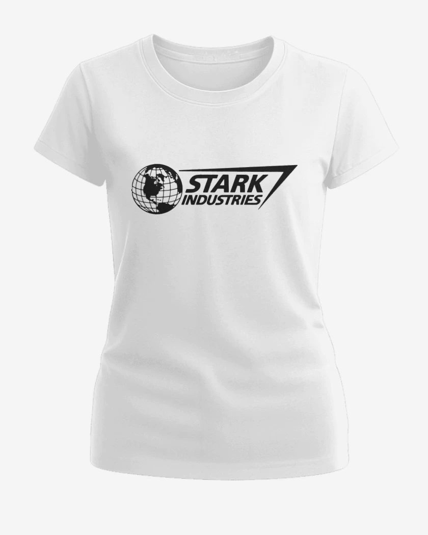 Polera de Mujer Blanco de Stark industries