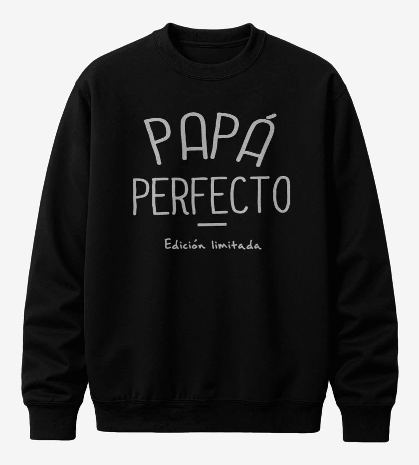 Poleron polo Negro de Papa edicion limitada