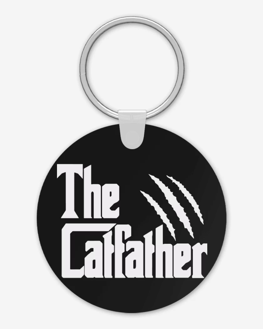 Llavero Negro de The catfather