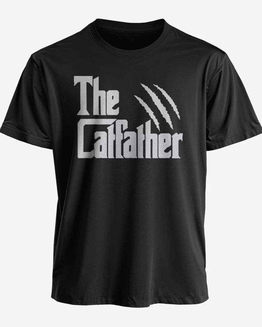 Polera premium Negro de The catfather
