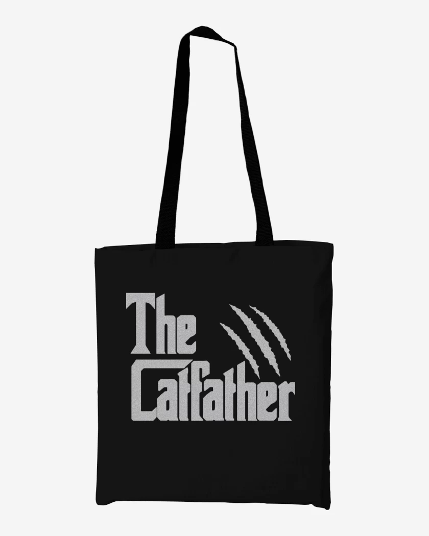 Totebag Negro de The catfather