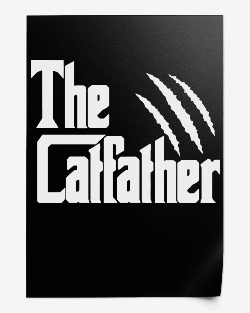 Print Negro de The catfather