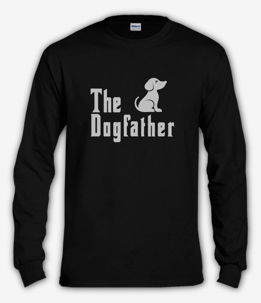 Polera manga larga Negro de The dogfather