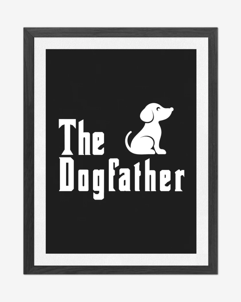 Cuadro decorativo Negro de The dogfather