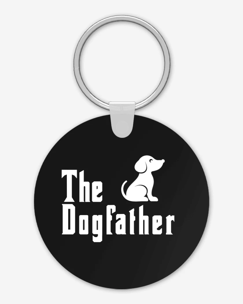 Llavero Negro de The dogfather