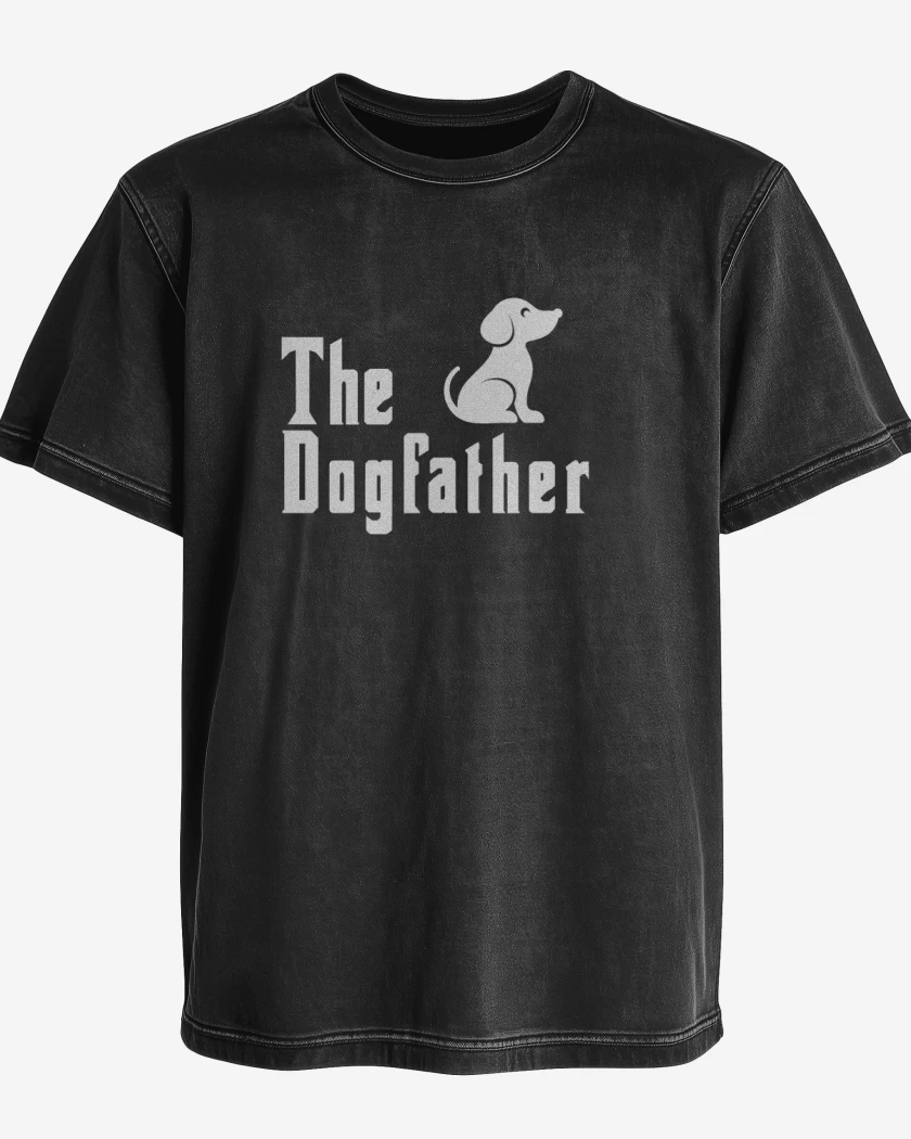 Polera desgastada Negro de The dogfather