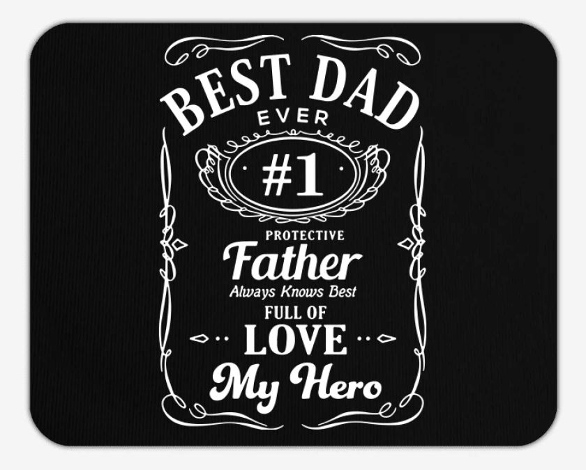 Mousepad best dad daniels