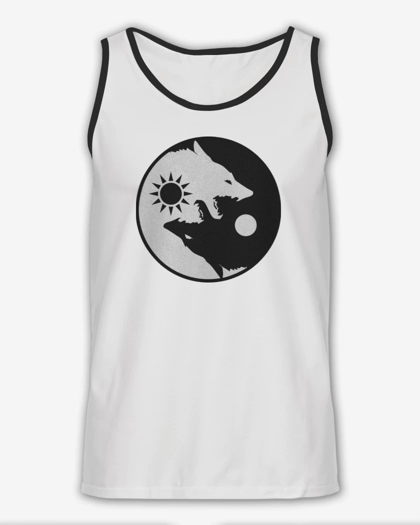 Sudadera Ying yang wolf