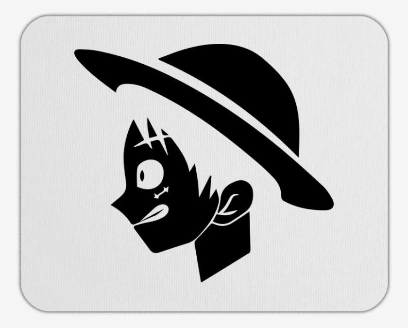 Mousepad Blanco de Luffy 2