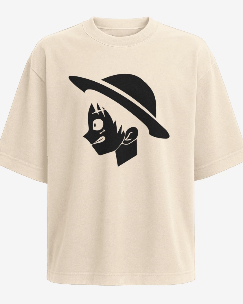 Polera Oversize Luffy 2