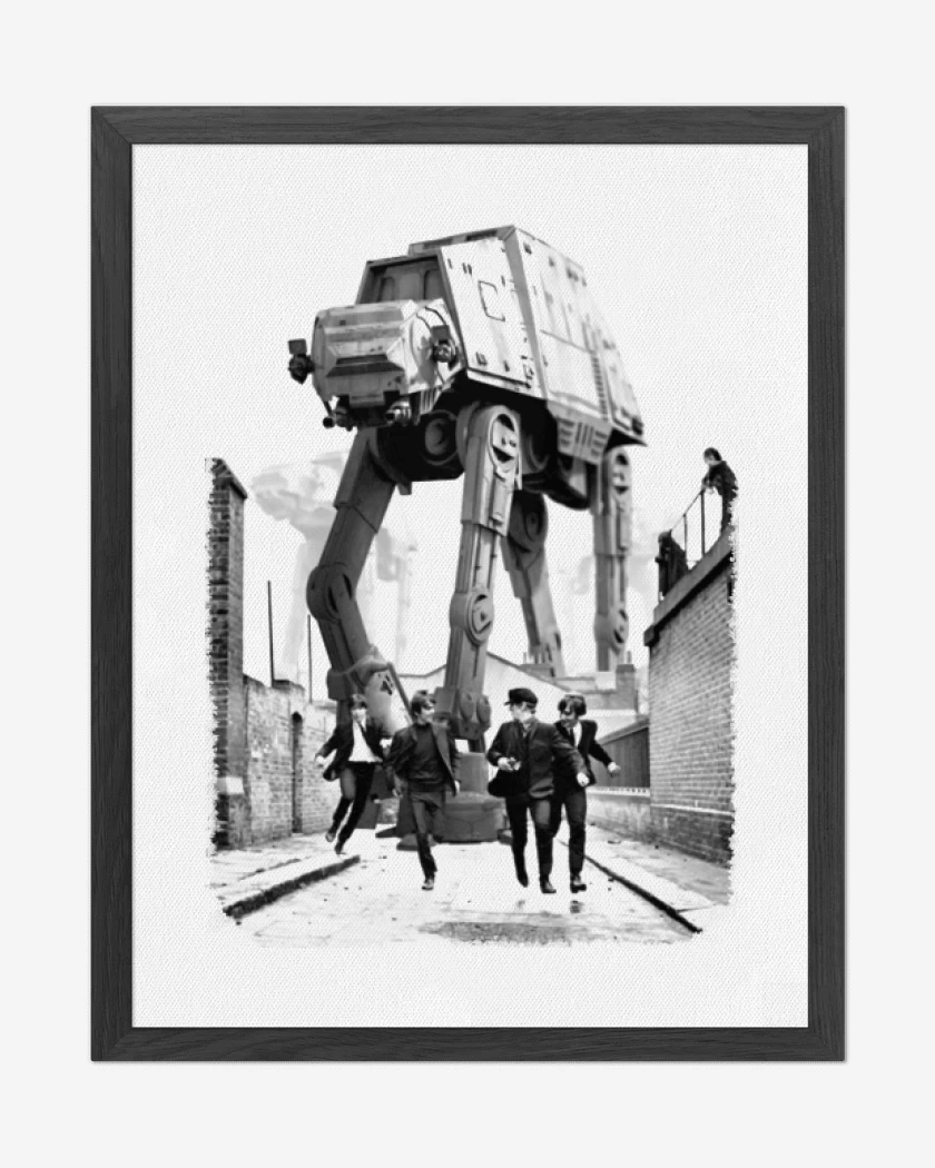 Cuadro decorativo The Beatles Wars 