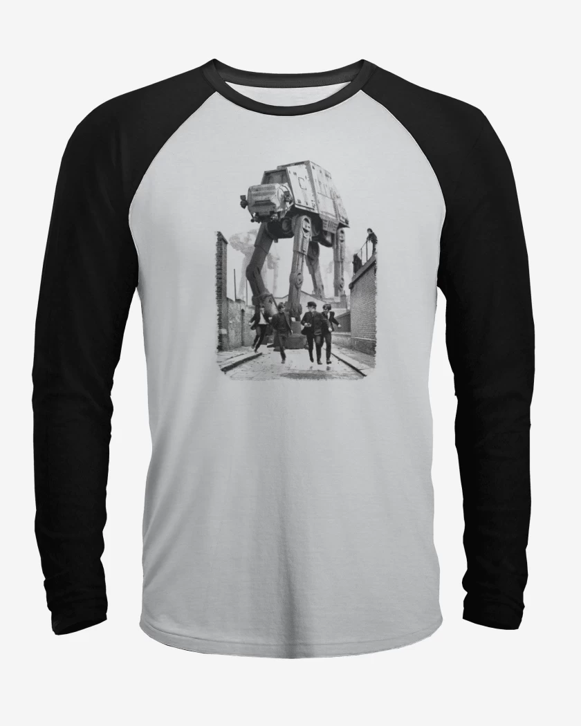 Polera Raglan The Beatles Wars 