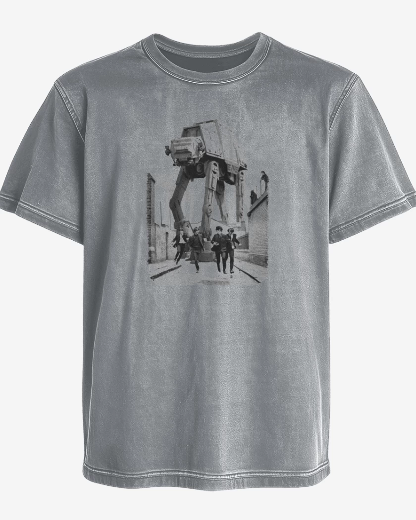Polera desgastada The Beatles Wars 