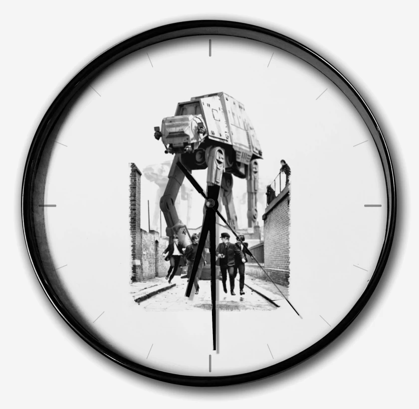 Reloj Blanco de The Beatles Wars 
