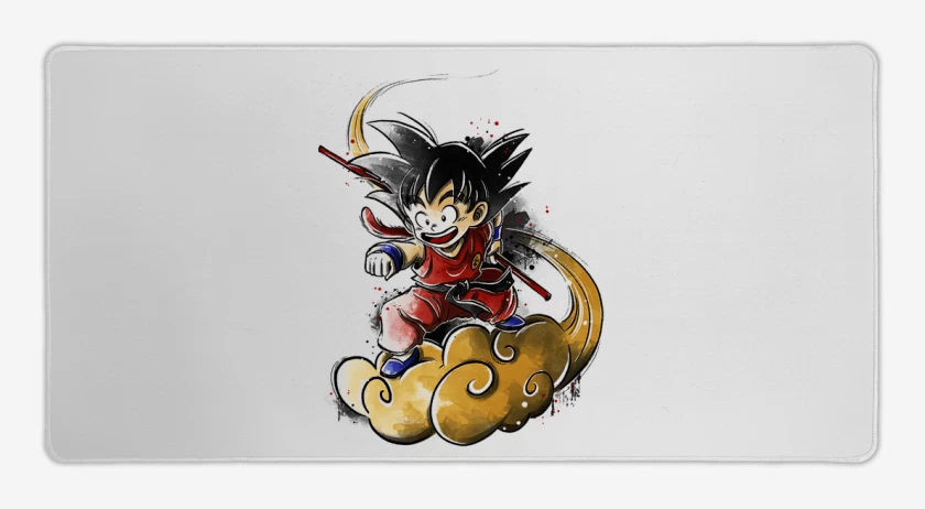 Mouse pad Gamer Blanco de Gokucillo
