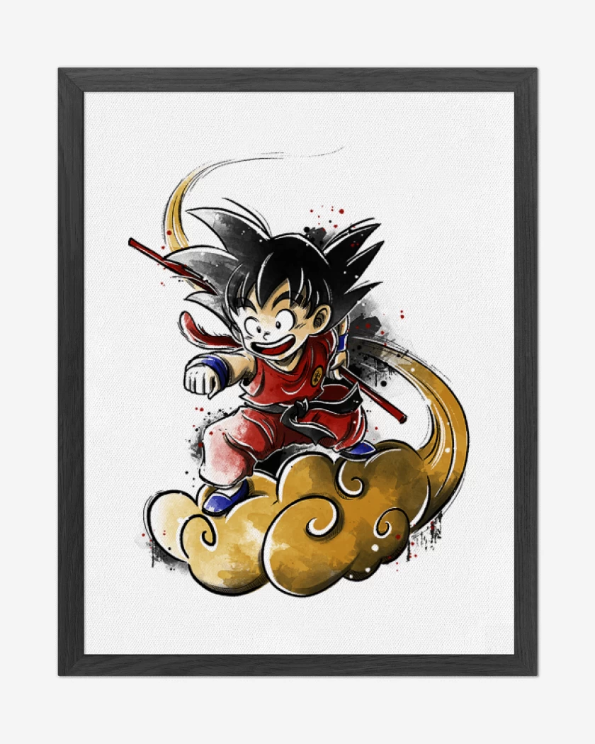 Cuadro decorativo Blanco de Gokucillo