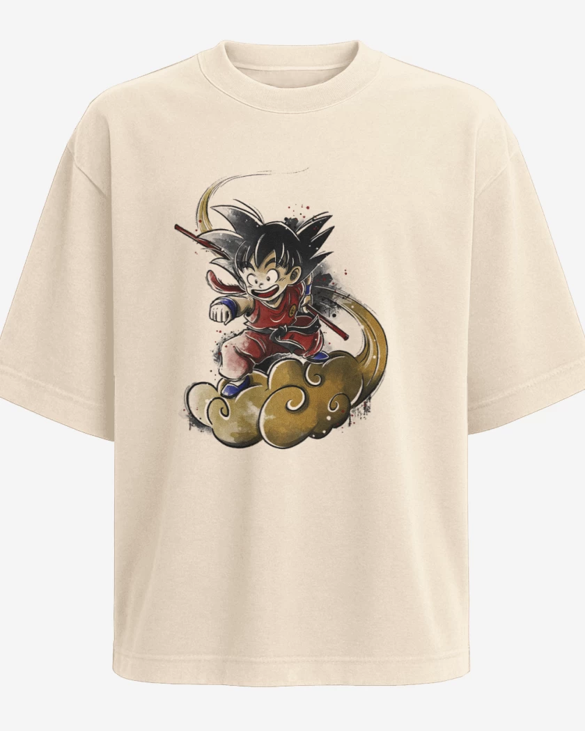 Polera Oversize Beige de Gokucillo