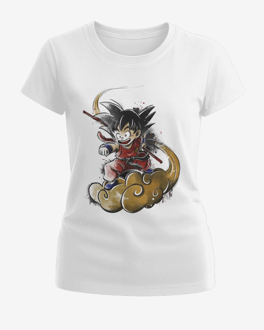 Polera de Mujer Blanco de Gokucillo