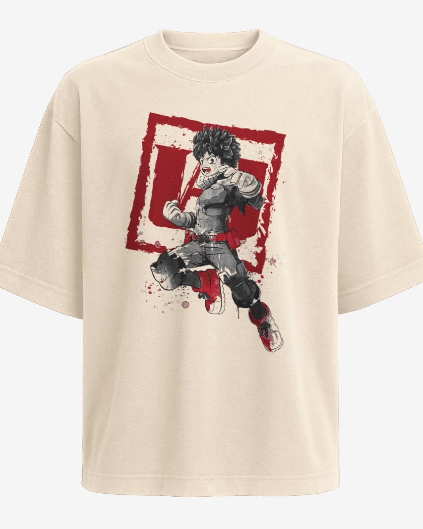 Polera Oversize Beige de Midoriya