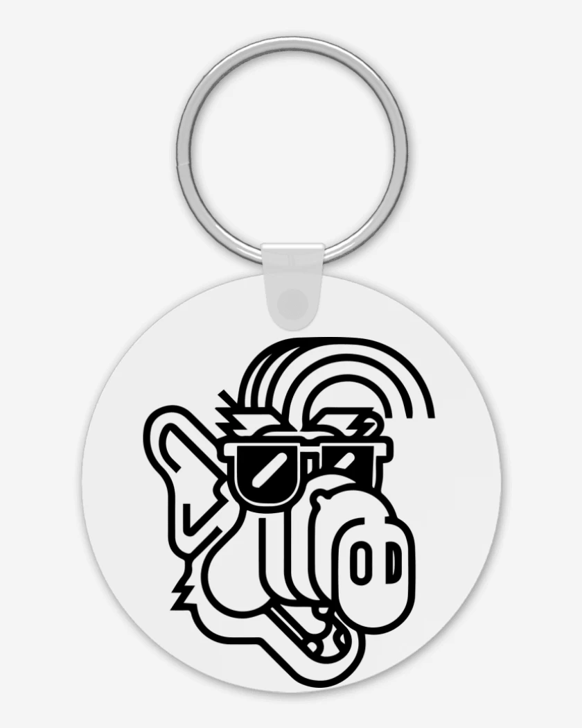 Llavero Blanco de Alf