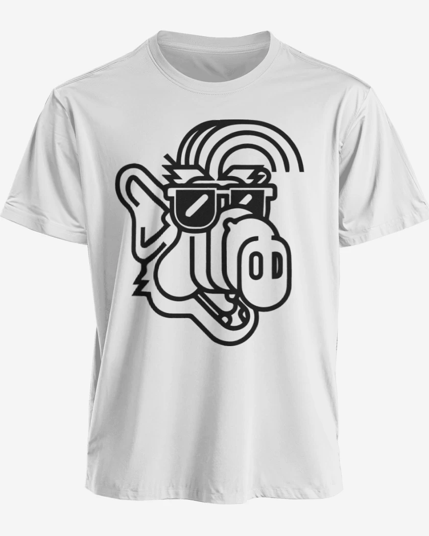 Polera premium Blanco de Alf