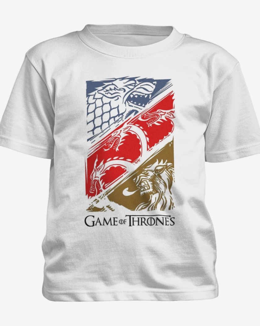 Polera de niño Blanco de Game of thrones