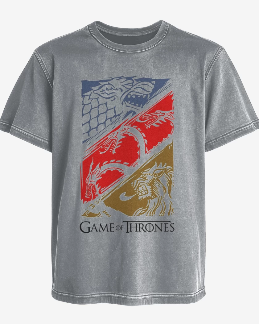 Polera desgastada Game of thrones