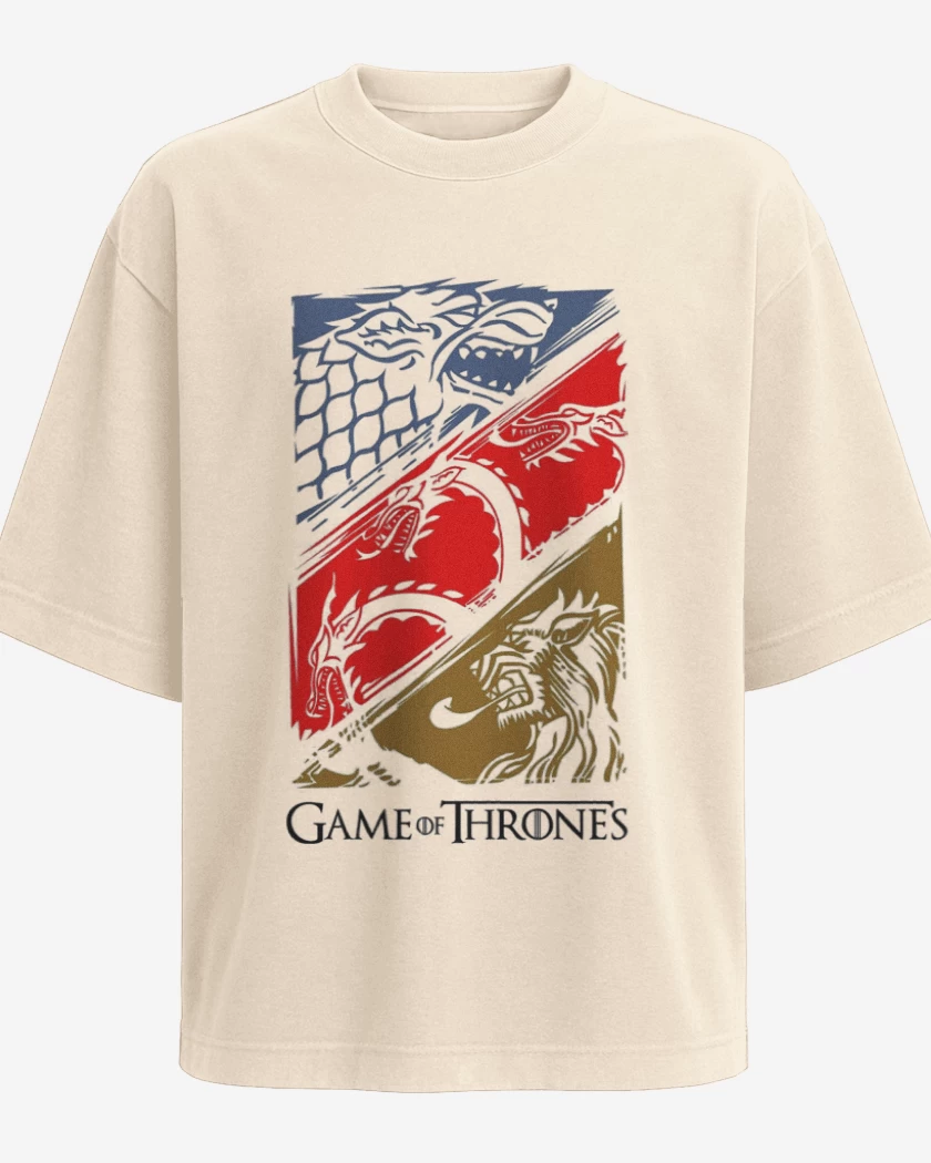 Polera Oversize Game of thrones