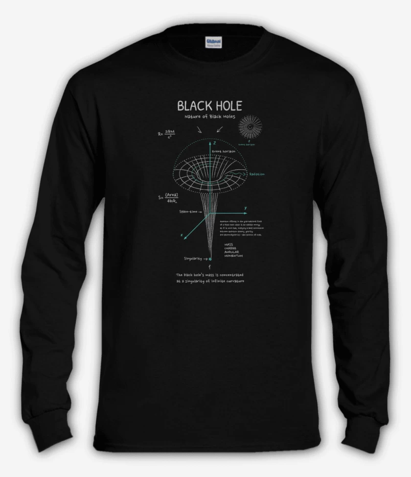 Polera manga larga Negro de Teoria