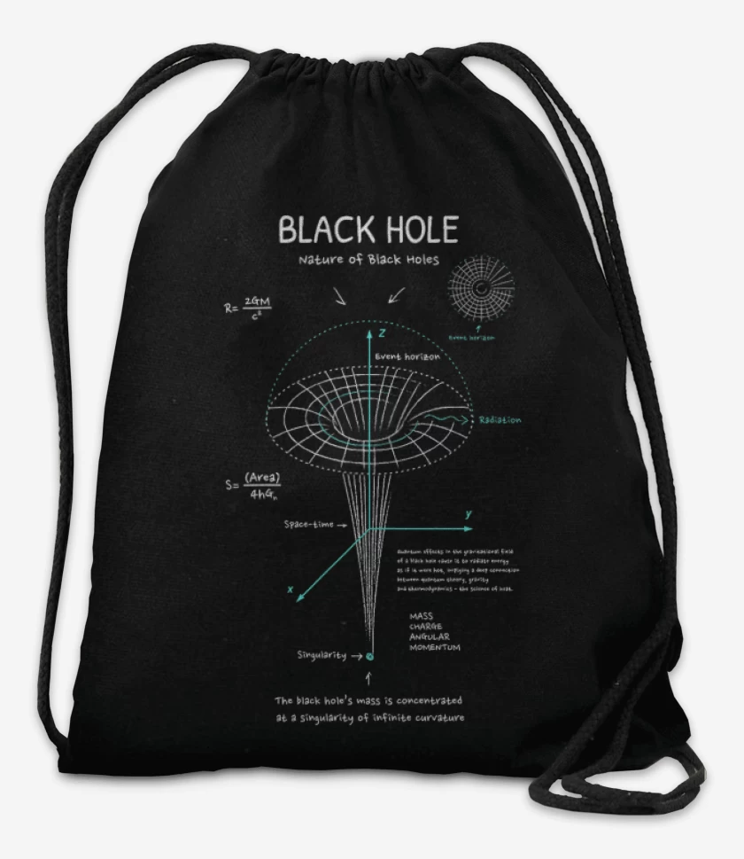 Mochila Negro de Teoria