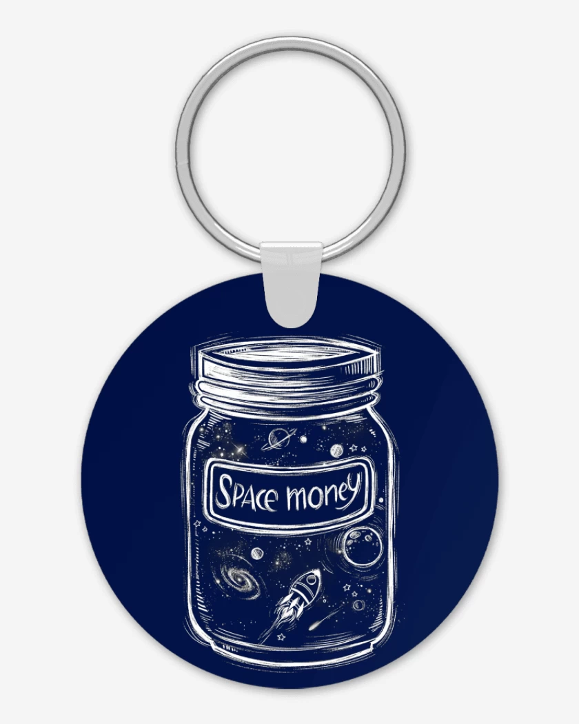 Llavero Dinero Espacial