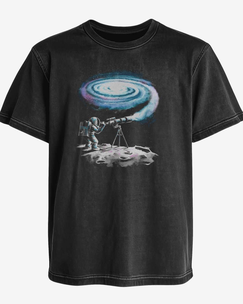 Polera desgastada astronauta 2.0