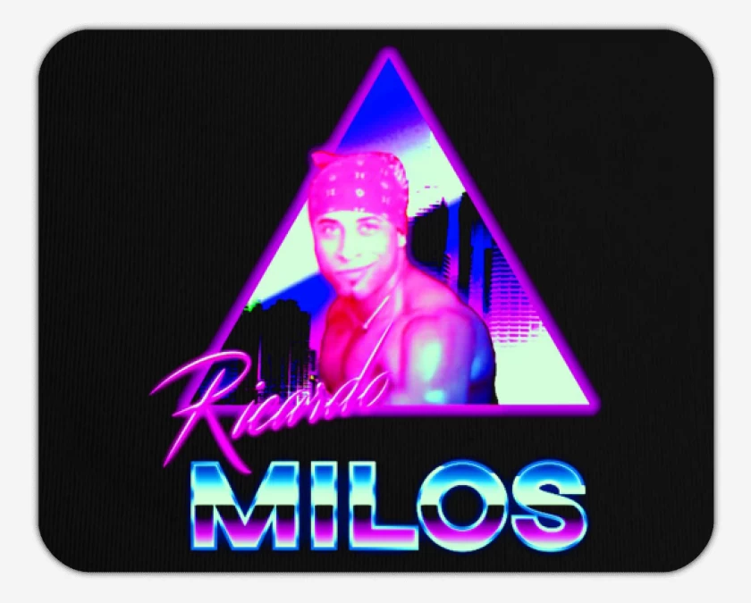 Mousepad Negro de Milos