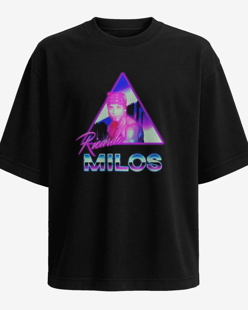 Polera Oversize Negro de Milos