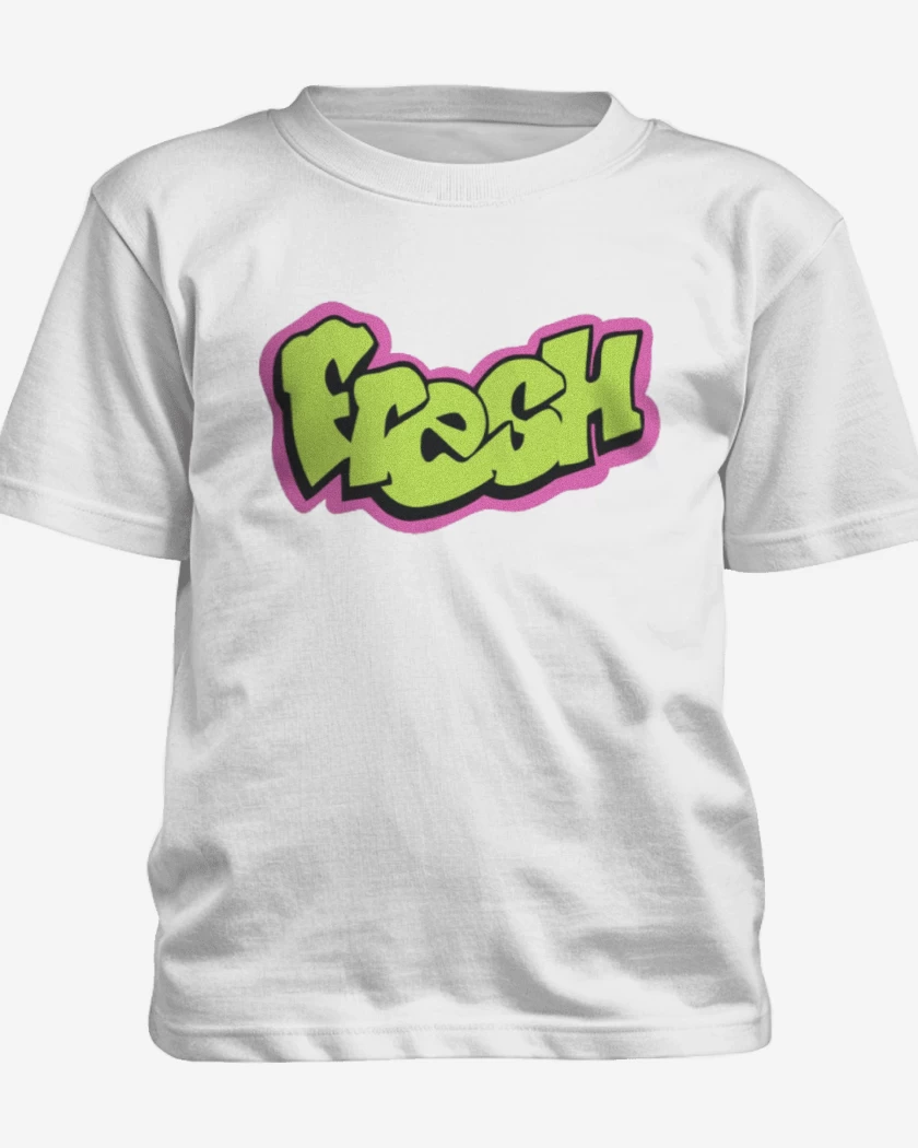 Polera de niño Blanco de fresco