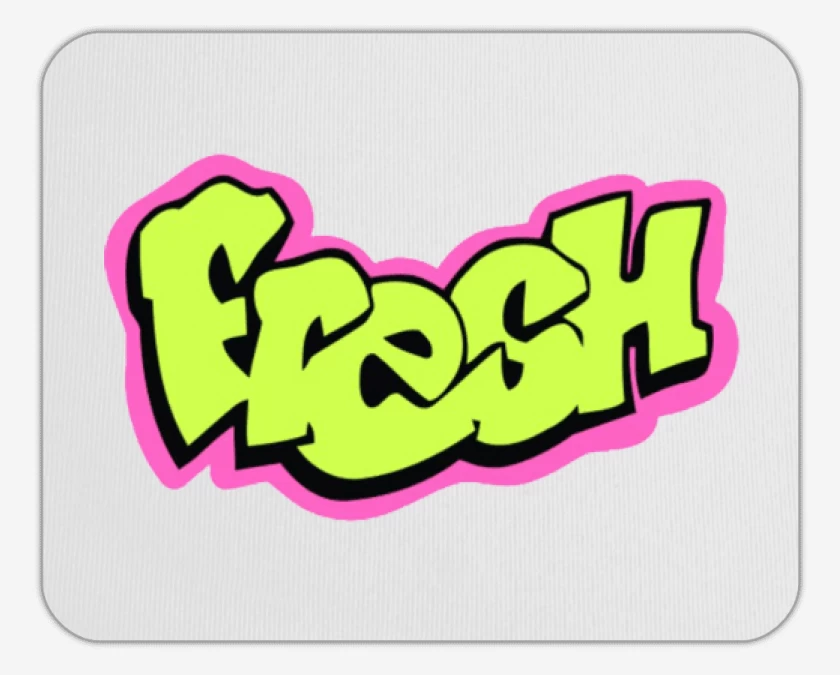 Mousepad Blanco de fresco