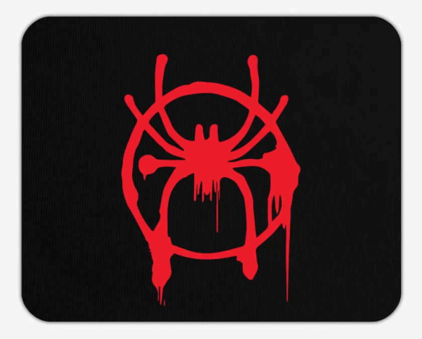 Mousepad Negro de spideruniverso