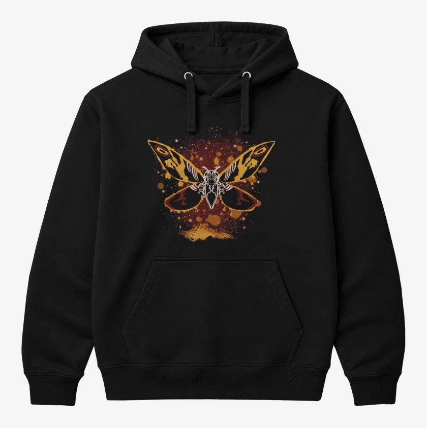 Polerón Canguro Negro de Mothra