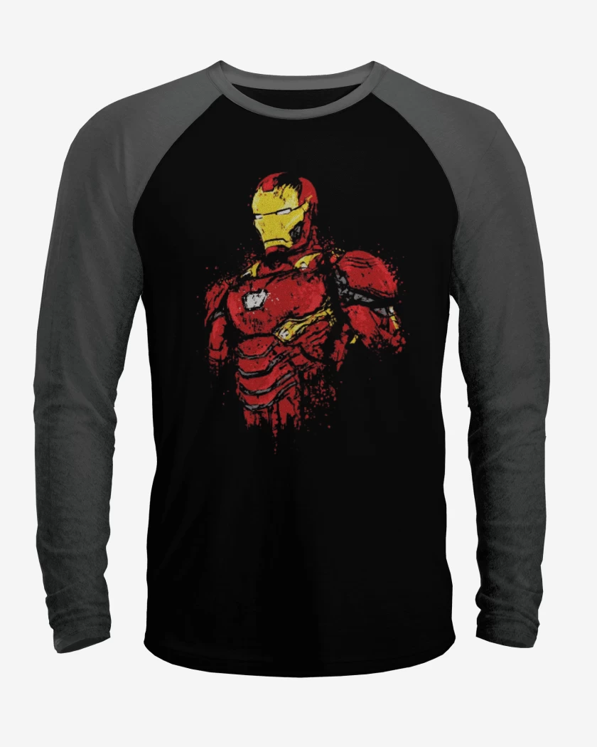 Polera Raglan Chico de hierro infinito