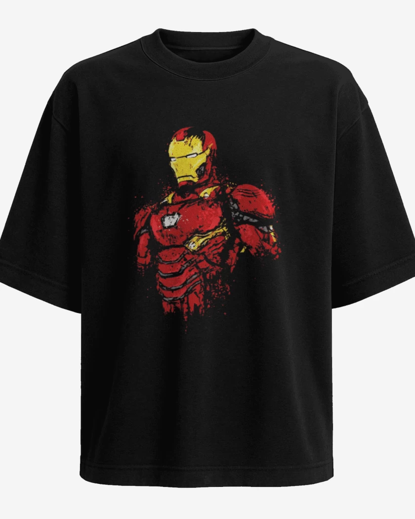 Polera Oversize Chico de hierro infinito