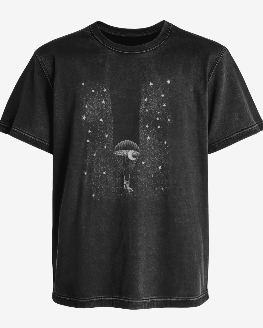 Polera desgastada Astronauta X
