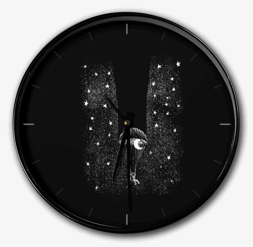 Reloj Negro de Astronauta X