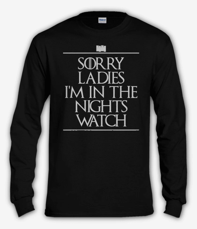 Polera manga larga In The Night Watch