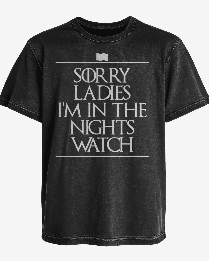 Polera desgastada In The Night Watch