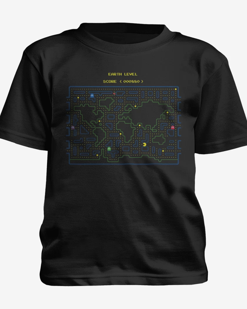 Polera de niño Negro de Earth Level